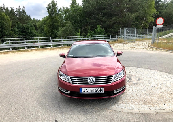 Volkswagen CC cena 37900 przebieg: 230000, rok produkcji 2013 z Gdynia małe 46